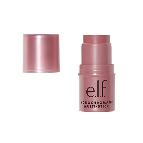 Tijdelijke aanbieding: e.l.f., Monochromatic Multi-Stick Blush, romig, licht, veelzijdig, luxueus, voegt glans toe, gemakkelijk onderweg te gebruiken, blendt moeiteloos, Sparkling Rosé, 4,4 g van 8.00 € naar 8.00 € (0.00% korting)