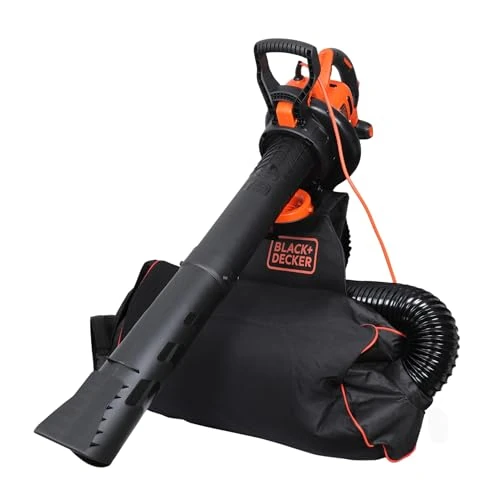 Oferta limitowana: BLACK+DECKER Elektryczny Odkurzacz do Liści 3 W 1, Odkurzacz, Dmuchawa i Rozdrabniacz 3000 W, Plecak na Liście o Pojemności 72 L, BEBLV300-QS z 299.00 zł na 299.00 zł (oszczędź 0.00%)