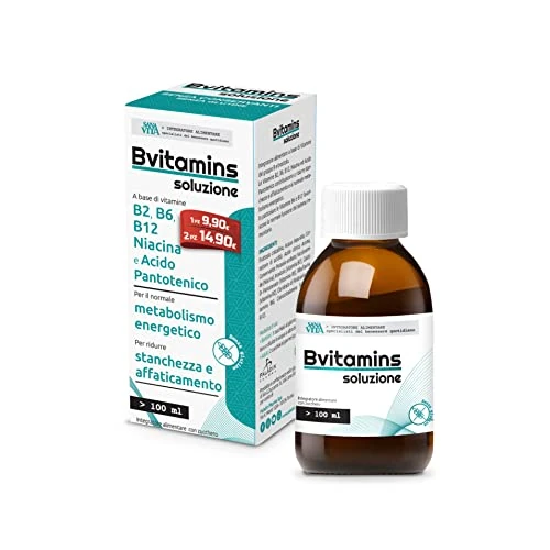 Offerta a tempo: Sanavita Sanavita B-Vitamins Soluzione Sciroppo - 100 ml - 7% da 4.72 € a 4.38 €