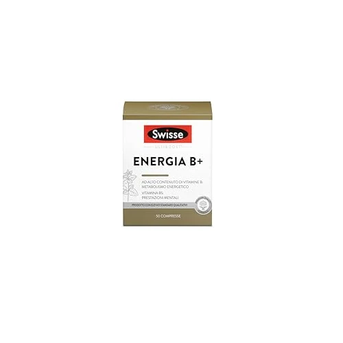 Swisse Energia B+ Integratore Alimentare, 50 compresse
