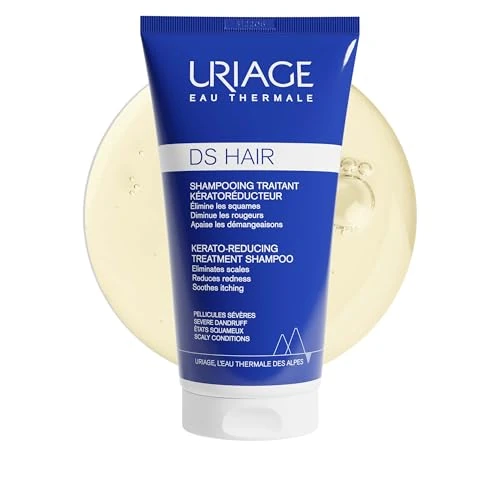 Offerta a tempo: Uriage Ds Hair Shampoo Forfora Severa con Acido Lattico 1,8% - Elimina le squame, purifica, lenisce il prurito e protegge il cuoio capelluto. Lascia i capelli lucenti e sani - 0.00% da 14.40 € a 14.40 €