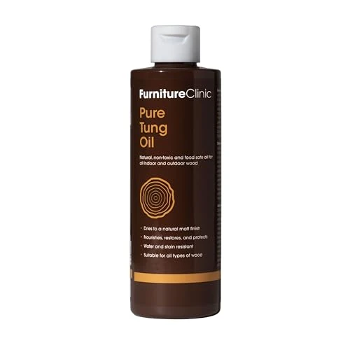 Oferta limitada: Aceite de tung puro de Furniture Clinic – 500 ml – Nutre, protege y mejora la belleza de todos los artículos de madera – Aceite 100% natural, apto para alimentos, para madera de interior y exterior de 18.99 € a 17.26 € (ahorro 9%)