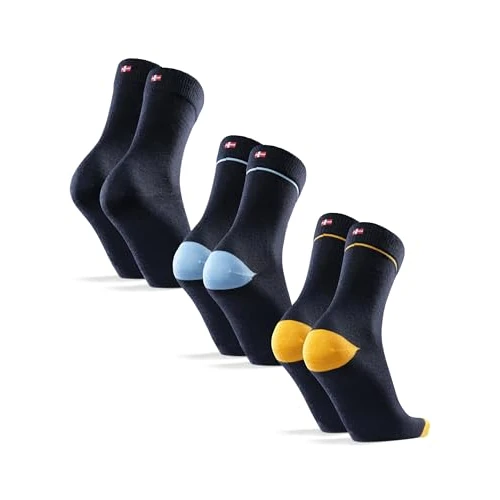 Tijdelijke aanbieding: DANISH ENDURANCE Wielershort Heren, 3D Pro Padding, Veelkleurig (1x Marineblauw/Geel, 1x Marineblauw, 1x Marineblauw/Blauw) 3 paar, 43-47 van 30.95 € naar 22.25 € (28% korting)