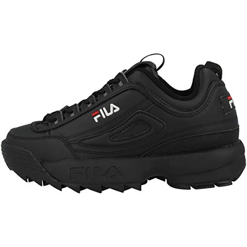 FILA Disruptor wmn Women’s Sneaker, black (BlackXBlack), 8 UK