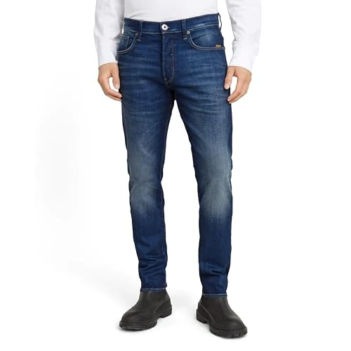 G-STAR Men's 3301 Slim Jeans, Blue (worker blue faded 51001-A088-A888), 31W / 30L