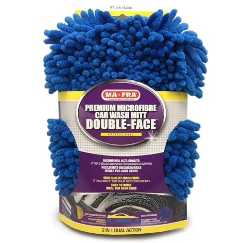 Tijdelijke aanbieding: Mafra, Double Face microvezel handschoen, verwijdert alle soorten vuil in enkele stappen en zonder krassen. van 13.04 EUR naar 13.04 EUR (korting 0%)