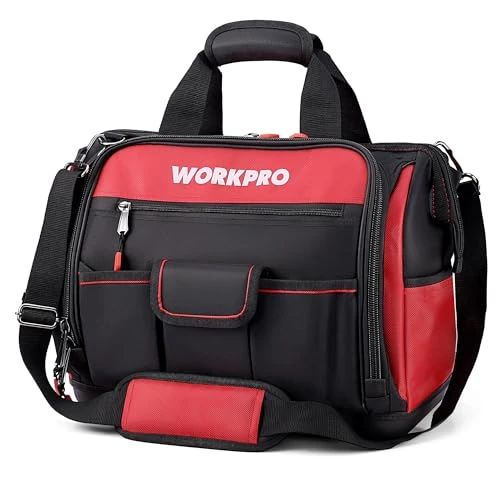 Limited-time offer: WORKPRO 16-inch Heavy Duty Tool Bag 42 x 24.5 x 34 cm from 41.83 £ to 41.83 £ (save 0.00%)