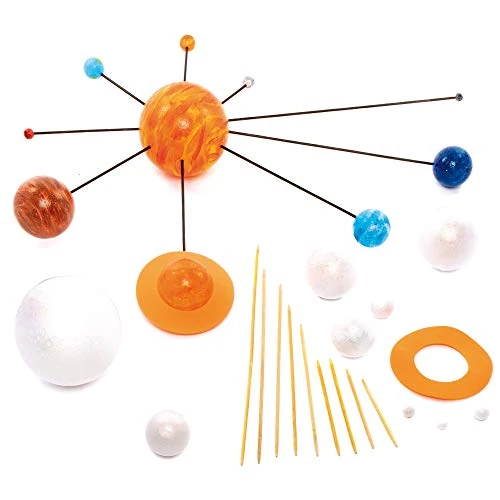 Baker Ross Kit Sistema Solare Fai da Te per Bambini (Confezione da 2 Kit), Bianco