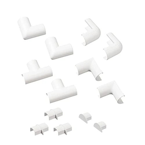 Offerta a tempo: D-Line CLOAP2010W Accessori a Scatto - Canalina = 20mm (Larghezza) x 10mm (Altezza) - Bianco - 66% da 28.70 € a 9.79 €