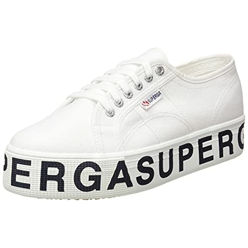 Zeitlich begrenztes Angebot: Superga 2790-Cotw Outsole Lettering, Unisex-Erwachsene Sneaker, 901, 38 EU von 37.50 € auf 33.37 € (11% Rabatt)
