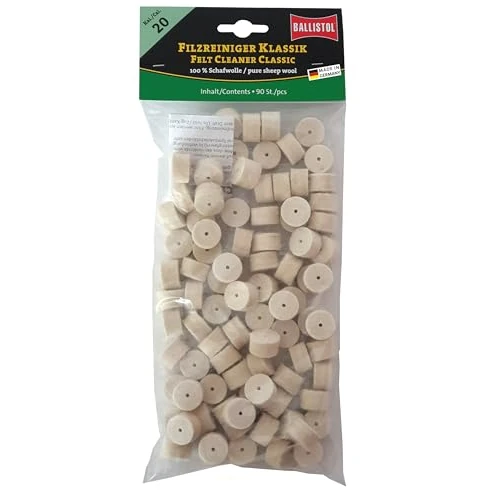 BALLISTOL 23251 - Detergente per feltro classico, 20 – 90 pezzi