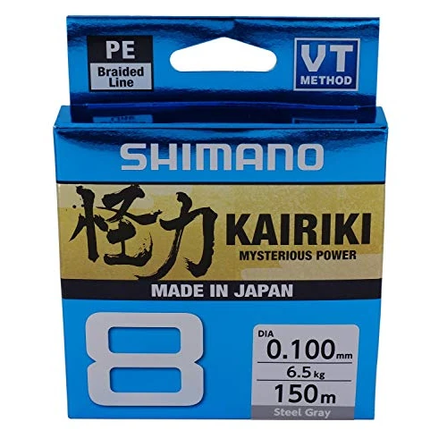 Tijdelijke aanbieding: Line Kairiki 8 150 m 0,315 mm 33,5 kg staalgrijs van 24.14 € naar 24.14 € (0.00% korting)