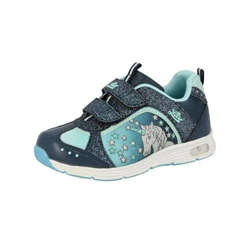 Offerta a tempo: Lico Unicorn V Blinky, Scarpe da Ginnastica Basse Bambina, Blu (Marine/Türkis Marine/Türkis), 30 EU - 59% da 39.95 € a 16.39 €