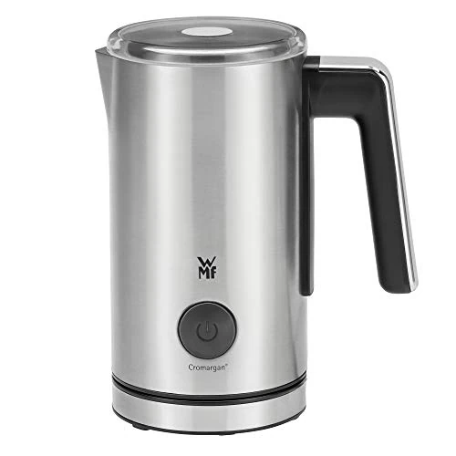 Offerta a tempo: WMF Montalatte elettrico Stelio (5 watt, 15-25 ml, rivestimento antiaderente, wireless, per schiuma di latte calda e fredda, cioccolata calda) cromargan opaco/argento - 0.00% da 63.46 € a 63.46 €