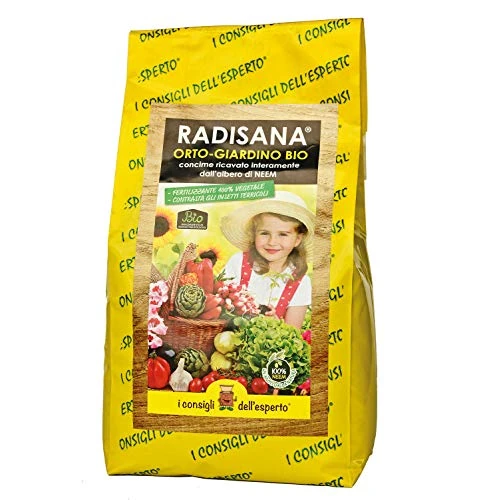 Offerta a tempo: I Consigli dell'Esperto - Radisana Concime e Insetticida Naturale a Base di Neem - Per la Protezione e Nutrizione delle Piante e dell'Orto - Confezione da 1.6 kg - 5% da 12.33 € a 11.71 €