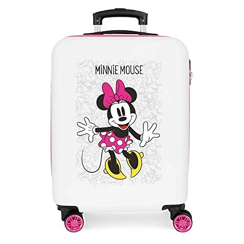Oferta limitada: Disney Enjoy The Day Maleta Infantil Minnie Mouse, Equipaje Infantil, Fabricada en ABS,Rosa, 55 cm, 34L, Cierre de combinación Lateral, De Joumma Bags de 85.00 € a 47.31 € (ahorro 44%)