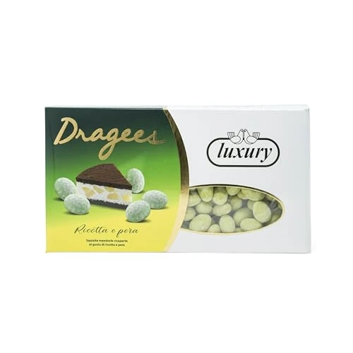 Offerta a tempo: Buratti Confetti Dragees Ricotta e Pera Spolverato - gr.500 - 17% da 13.34 € a 11.11 €