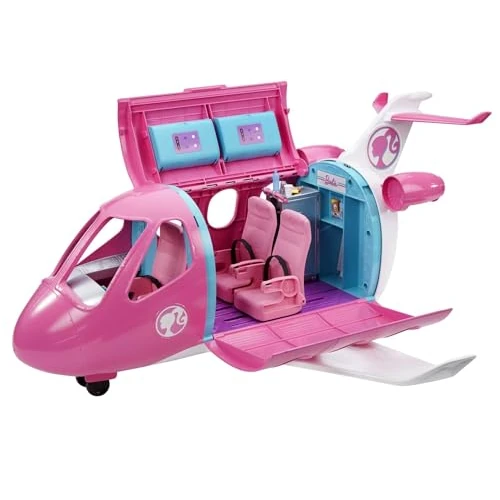 Offerta a tempo: Barbie- Aereo dei sogni, Playset Veicolo e Accessori, Bambola Non Inclusa, Giocattolo per Bambini 3+ Anni, GDG76 - 20% da 90.00 € a 71.99 €