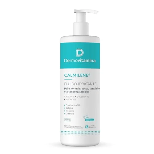 Dermovitamina Calmilene Fluido Idratante Viso E Corpo 500 ml