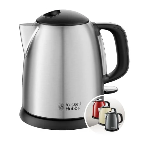 Offerta a tempo: Russell Hobbs Bollitore, Acciaio, Compatto - 31% da 40.00 € a 27.60 €