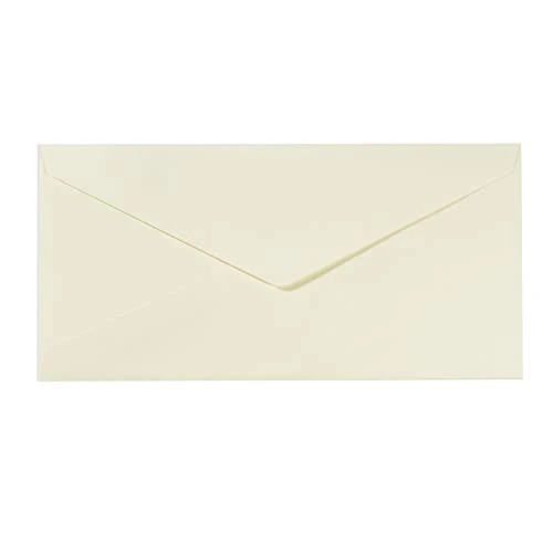 Offerta a tempo: Vaessen Creative Buste rettangolari grandi per biglietti di auguri, colore avorio, 5 pezzi, biglietti coordinati disponibili - 0.00% da 5.99 € a 5.99 €