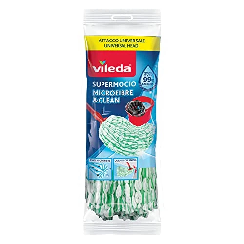 Vileda Wkład do mopa sznurkowego SuperMocio Microfibre&Clean