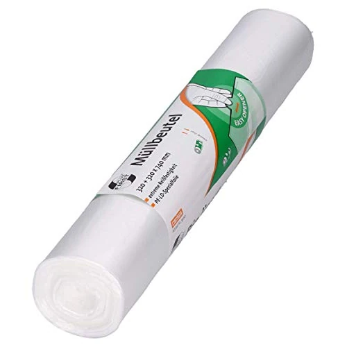 Limited-time offer: Deiss First Plus LDPE 1A 60 l Clear Bags 50 Pieces/Roll 39001 from 9.44 GBP to 9.44 GBP (save 0%)