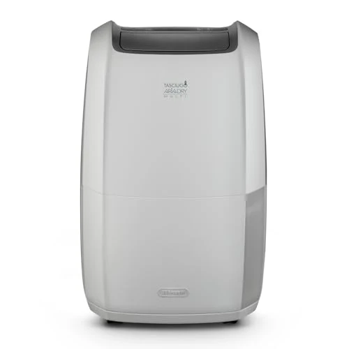 Offerta a tempo: De'Longhi Tasciugo AriaDry Multi - Deumidificatore Casa Portatile, Assorbi Umidità 25L/Giorno, Asciugabiancheria, Antimuffa, Bassa Rumorosità, Timer, Bianco (DDSX225) - 40% da 469.00 € a 280.49 €