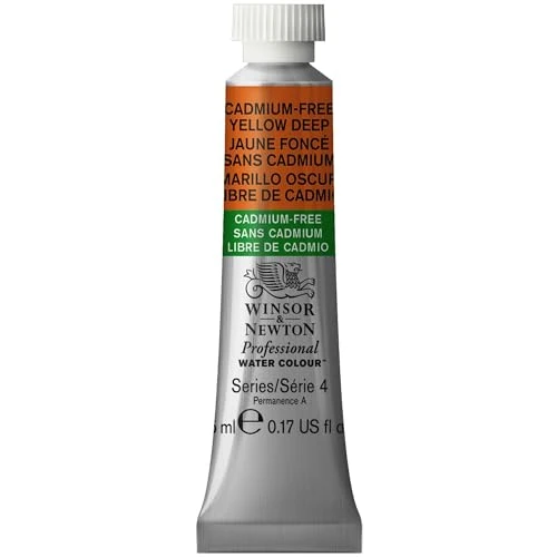 WN ACQUERELLO PROFESSIONALE 5ML – Giallo Scuro Libero da Cadmio