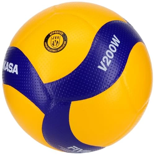 Limited-time offer: Mikasa V200W-ÖVV Volleyball Blue/Yellow 5 from $123.78 to $88.88 (save 28.2%)