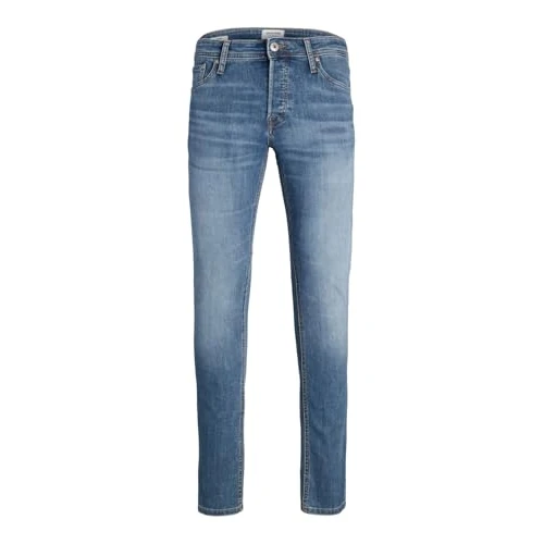 Zeitlich begrenztes Angebot: JACK & JONES Herren Jjiglenn Jjoriginal Am 815 Noos Jeans, Medium Blue, L von 39.99 € auf 25.45 € (36% Rabatt)