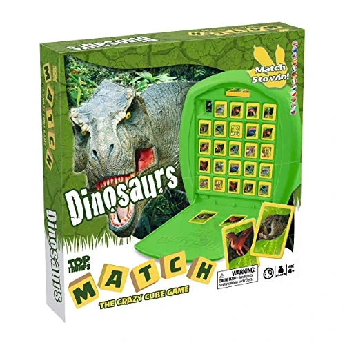 Offerta a tempo: Top Trumps Match Dinosauri Giochi Da Tavolo - Giochi Da Tavolo Per 2 Giochi Educativi, Per Giocatori In Età 4 Plus E Fan Di Dinosauri. - 50% da 19.99 € a 10.00 €
