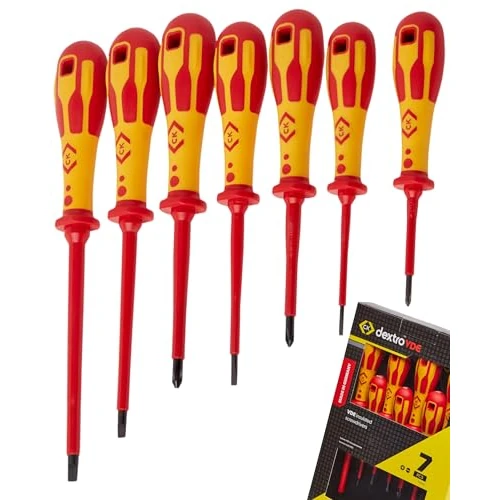 Limited-time offer: Dextrovde Screwdriver Slotted Parallel & PH Set of 7 from $61.00 to $61.00 (save 0.00%)