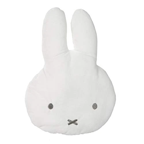 roba Cojín Redondo Conejito miffy® para Habitación Infantil - Cojín de Peluche Suave - Blanco