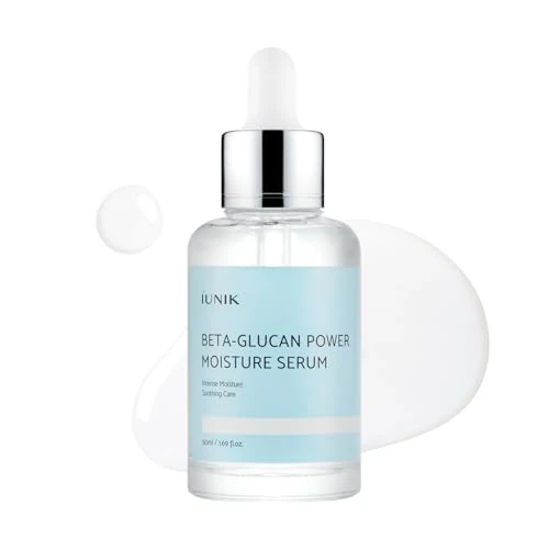 Limited-time offer: IUNIK Beta-Glucan Power Moisture Serum – Beta-Glucan & 7 Types of Peptides Deep Hydration Vegan Serum for Dry, Mature & Sensitive Skin, Korean Skincare, 50ml / 1.69 fl oz from $19.59 to $19.59 (save 0.00%)