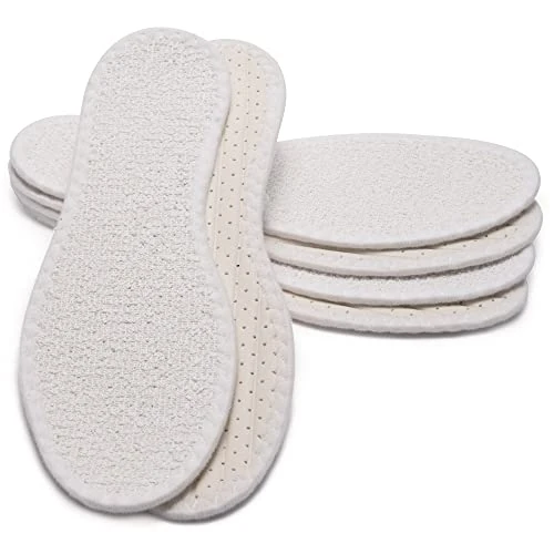Offerta a tempo: SULPO - 3 paia di solette per piedi nudi, in 100% cotone e spugna, con ammortizzazione in lattice, solette contro odori e batteri, numero 36-47, 36 EU - 0.00% da 11.99 € a 11.99 €