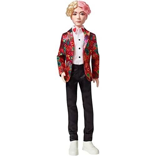 Offre limitee: Bts X Mattel Poupée V, à L’effigie du Membre du Groupe de K-pop, Figurine à Collectionner, Gkc89 de 29.99 EUR a 19.99 EUR (economie 33%)