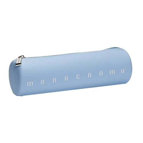 Limited-time offer: Pigna Monochrome Pencil Case Scoop Bag Silicone Light Blue Pastel from 6.71 GBP to 6.71 GBP (save 0%)