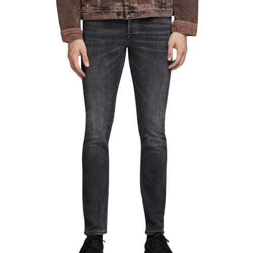 Offerta a tempo: JEANS Uomo JACK&JONES 12159030 GLENN BLACK DENIM USED - 38% da 39.99 € a 24.61 €