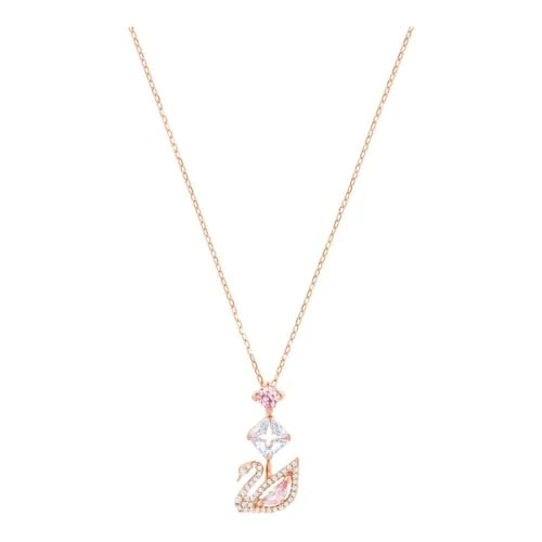 Oferta limitowana: Swarovski Wisiorek Dazzling Swan, Łabędź, Różowy, Powłoka w odcieniu różowego złota z 395.41 zł na 395.41 zł (oszczędź 0.00%)
