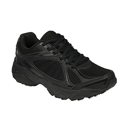 Scholl Unisex nieuwe Sprinter Sneaker, Zwart, 44 EU