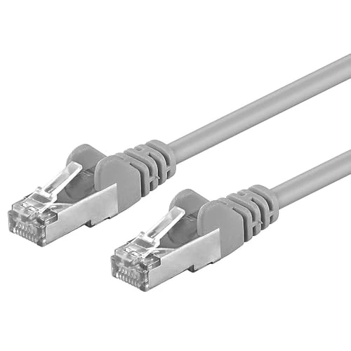 Offerta a tempo: PremiumCord Cavo Patch Cat 5e FTP, 1Gbit/s, Cavo Ethernet, LAN, RJ45 Connettori, Flessibile e Robusto, AWG 26/7, Conduttori 100% CU, Grigio, 5 m - 0.00% da 5.69 € a 5.69 €
