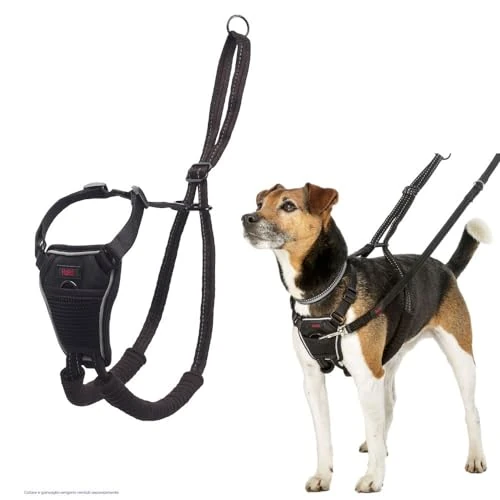 Limited offer: Halti No Pull Harness - Stop Your Dog Pulling on the Leash. Adjustable, Lightweight and Easy to Use. Reflective Dog Training Harness for Small Dogs (Size S, Black) from 27.44 EUR to 27.44 EUR (save 0%)