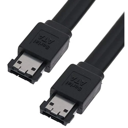 Offerta a tempo: PremiumCord - Cavo schermato eSATA-eSATA, 50 cm, Colore: Nero - 0.00% da 4.99 € a 4.99 €