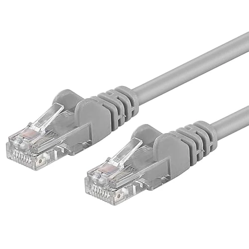 Offerta a tempo: PremiumCord Cavo Patch Cat 6 UTP, 1Gbit/s, Cavo Ethernet, LAN, RJ45 Connettori, Flessibile e Robusto, AWG 26/7, Conduttori 100% CU, Grigio, 50 m - 30% da 33.48 € a 23.49 €