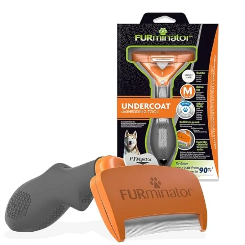 Offre limitée : FURminator Outil Undercoat deShedding Chien M Poils courts de 33.19 € à 22.99 € (31% de remise)