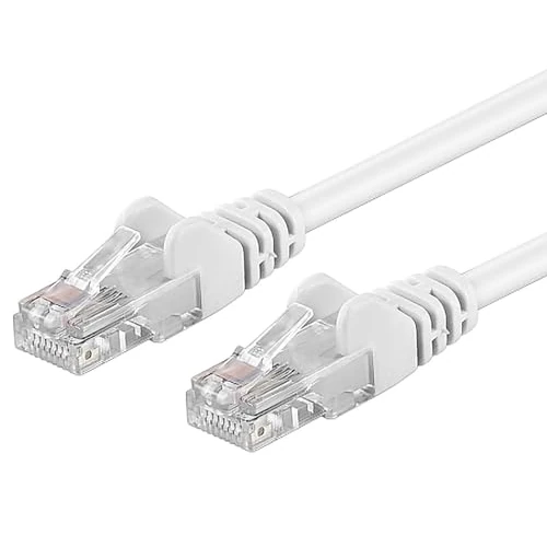 Oferta limitada: PremiumCord Patch Cable Cat 6 UTP, 1Gbit/s, Cable Ethernet, LAN, Conectores RJ45, Flexible y Robusto, AWG 26/7, Conductores 100% CU, Blanco, 2 m de 4.79 EUR a 4.79 EUR (ahorro 0%)
