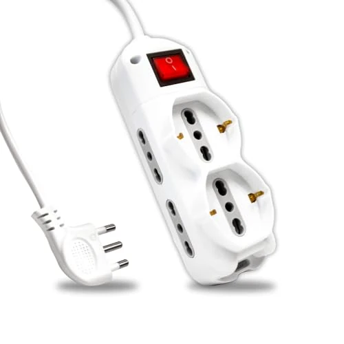 Wielu gniazd z kablem 1,5 mt 4 Boczne Gniazda 10/16A Dwukrotne 2 Przednie 10/16A Shuko Przełącznik i Wtyczka 16A