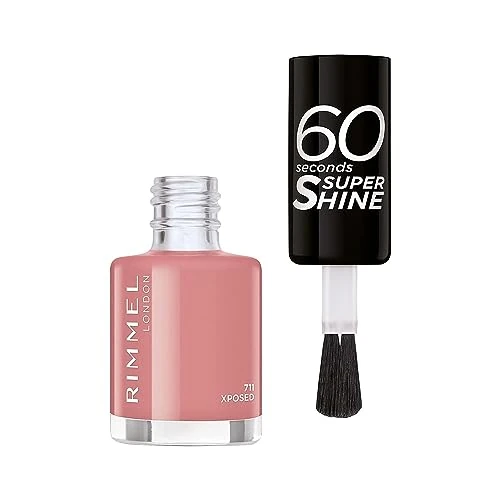 Offre limitée : Rimmel London - 60 Seconds Super Shine 711 XPOSED 8ml de 5.50 € à 4.59 € (17% de remise)