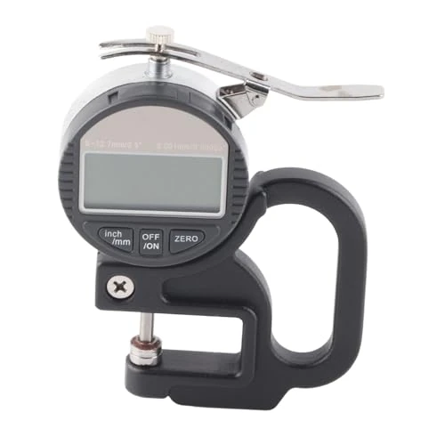 Tijdelijke aanbieding: Digitale diktemeter voor Papier Lederen Doek Draad Meetgereedschap Bereik 0-12.7mm 0.001mm van 48.89 € naar 48.89 € (0.00% korting)